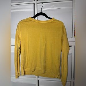 Old Navy Yellow Long Sleeve T-shirt